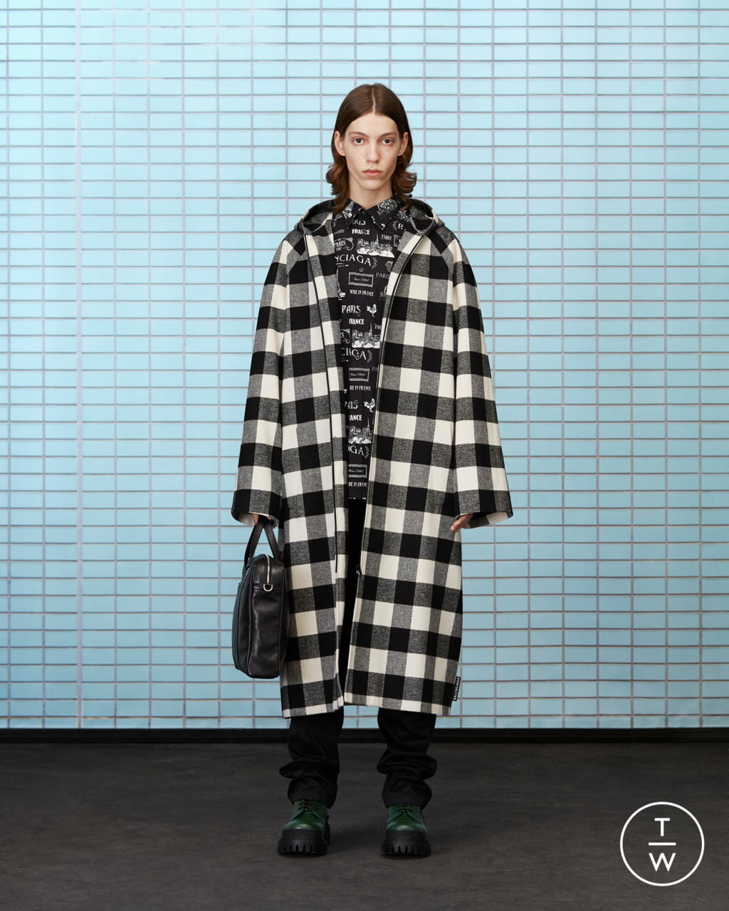 Fashion Week Paris Resort 2020 look 46 from the Balenciaga collection 女装