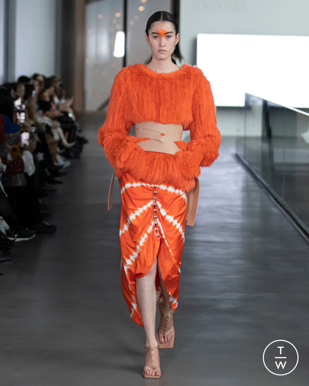 Fashion Week New York Fall/Winter 2020 look 47 from the Dion Lee collection 女装