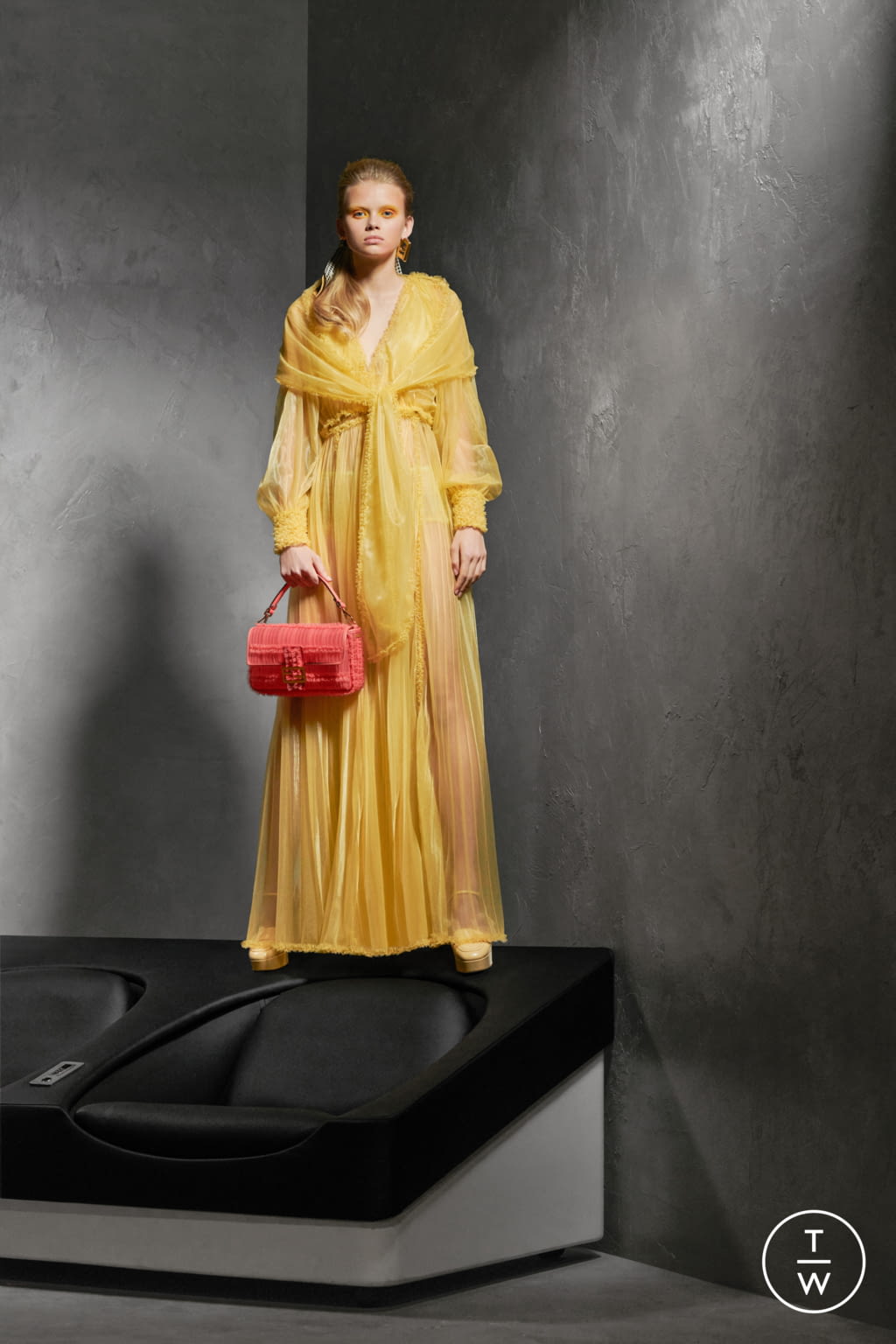 Fashion Week Milan Pre-Fall 2020 look 47 from the Fendi collection womenswear