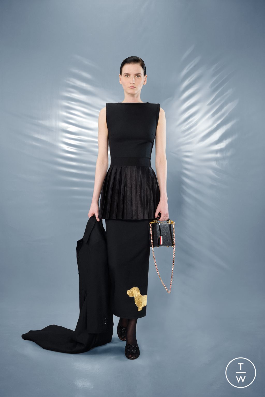 Fashion Week New York Resort 2025 look 48 de la collection Thom Browne womenswear