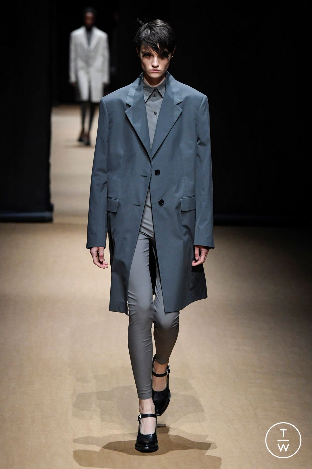 Fashion Week Milan Spring/Summer 2023 look 1 from the Prada collection womenswear