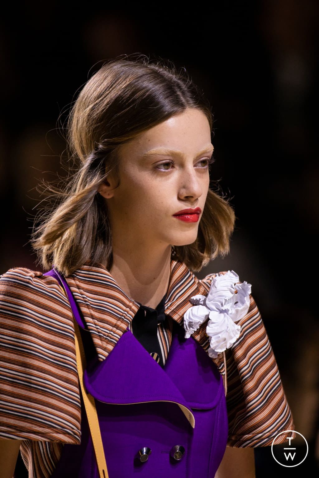 Fashion Week Paris Spring/Summer 2020 look 46 from the Louis Vuitton collection womenswear accessories