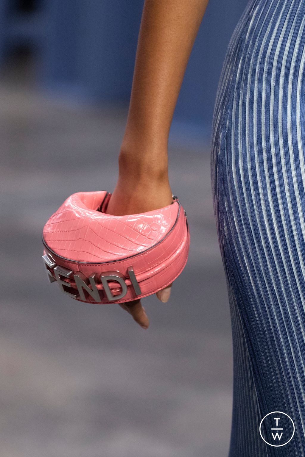 Fashion Week Milan Spring/Summer 2023 look 40 from the Fendi collection womenswear accessories