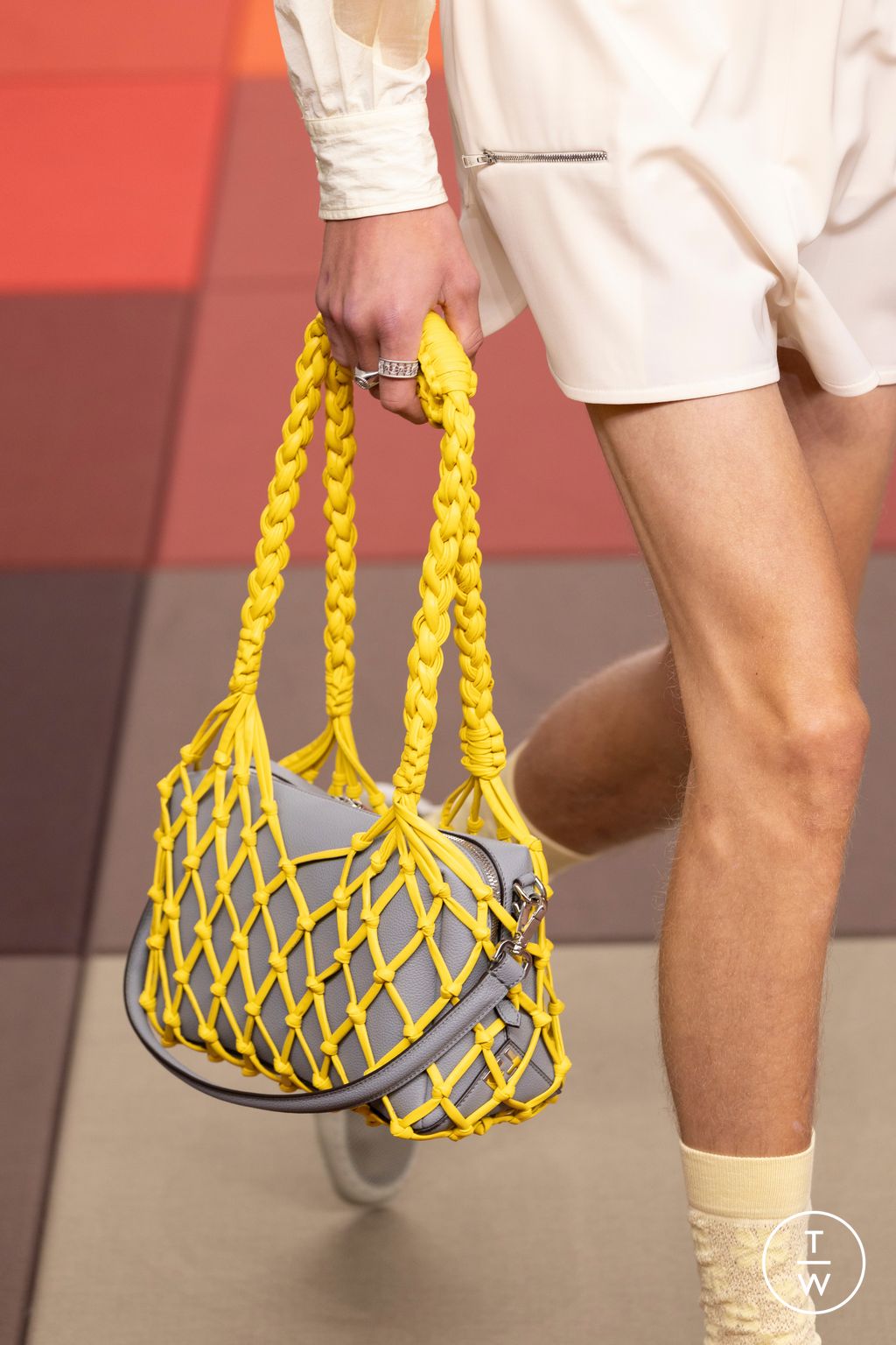 Fashion Week Milan Spring/Summer 2026 look 143 from the Fendi collection womenswear accessories