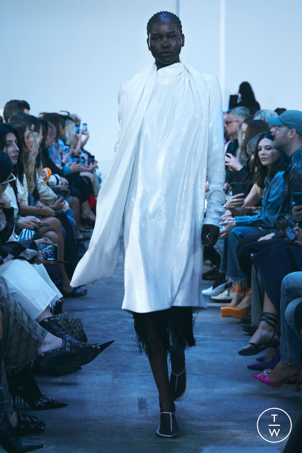Fashion Week New York Spring/Summer 2023 look 35 from the Khaite collection womenswear