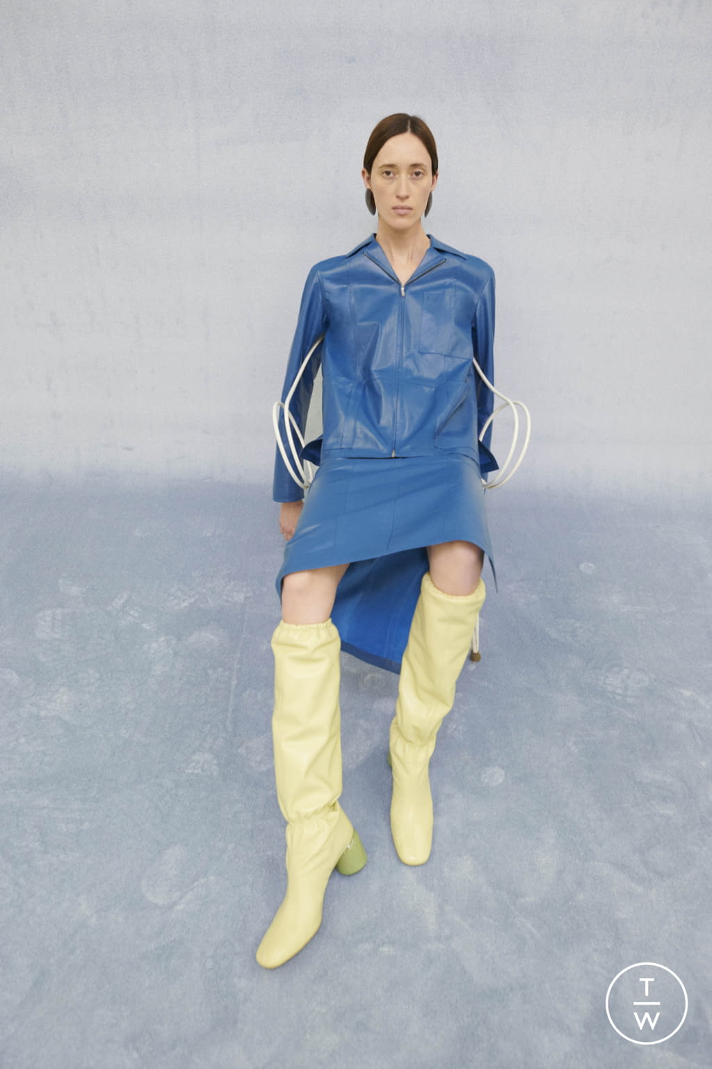 Fashion Week Milan Pre-Fall 2022 look 49 from the Jil Sander collection 女装