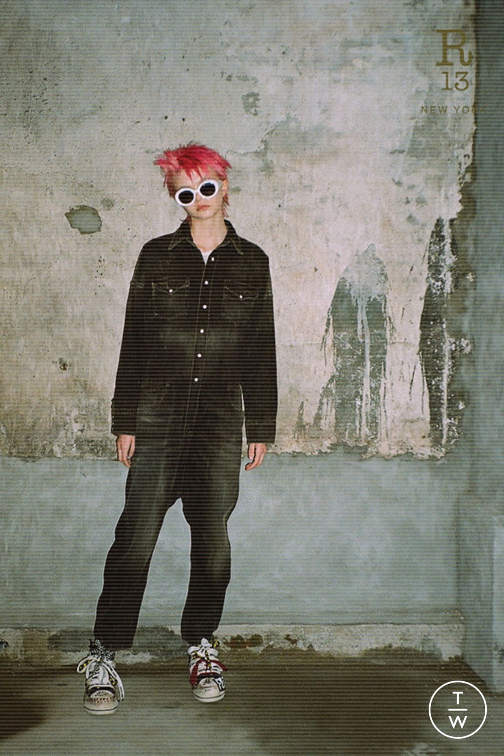 Fashion Week New York Fall/Winter 2021 look 49 de la collection R13 womenswear