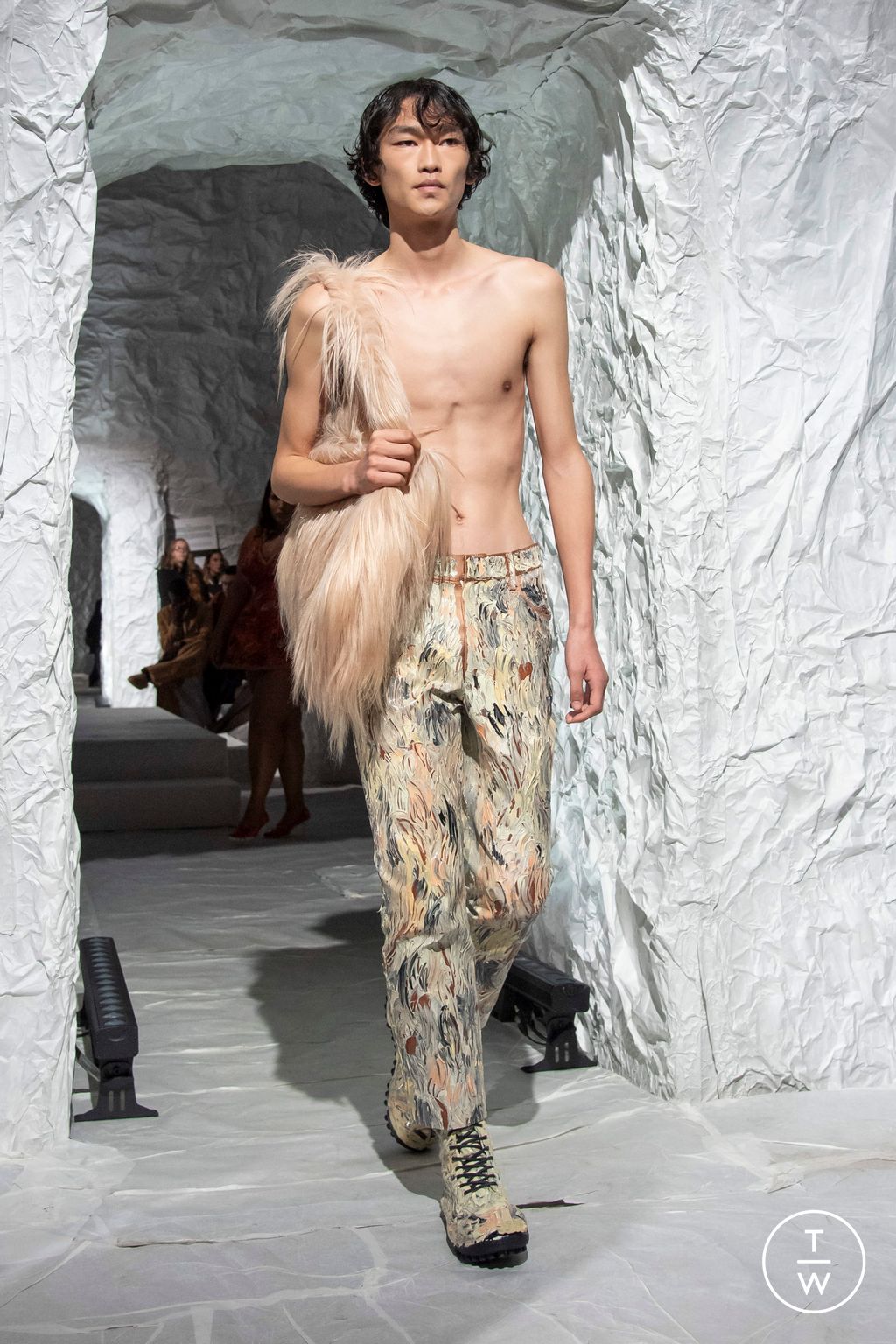 Fashion Week Milan Fall/Winter 2024 look 49 from the Marni collection womenswear