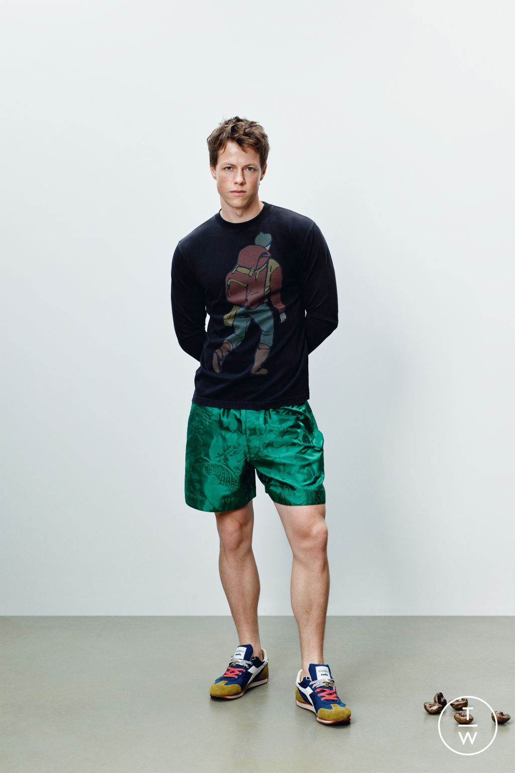 Fashion Week Paris Fall/Winter 2026 look 49 from the JW Anderson collection womenswear