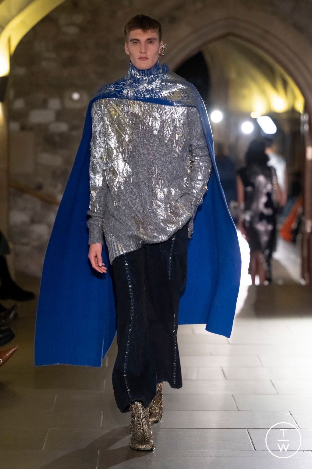 Fashion Week London Fall/Winter 2024 look 50 from the MITHRIDATE collection womenswear