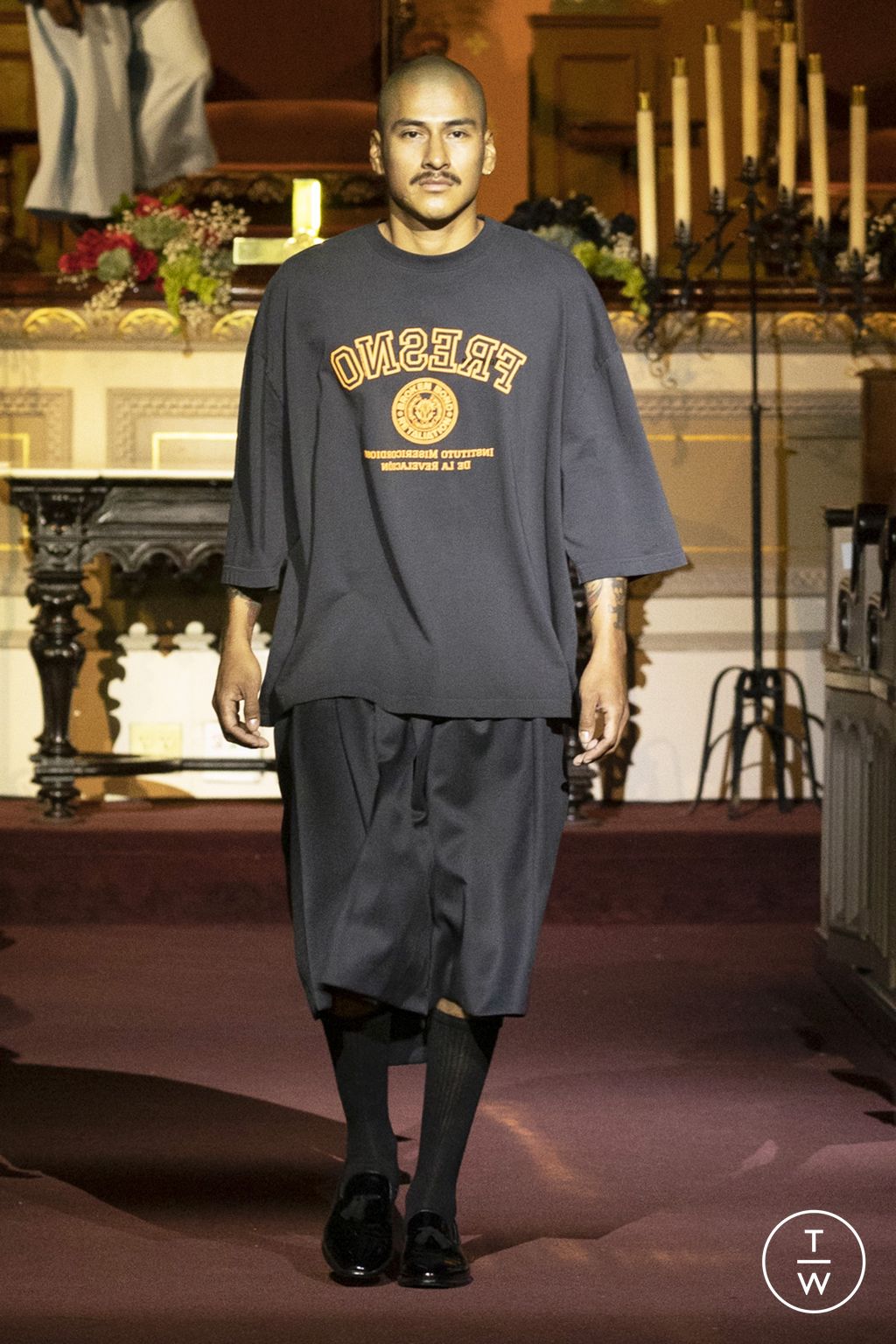 Fashion Week New York Spring/Summer 2023 look 21 from the Willy Chavarria collection womenswear