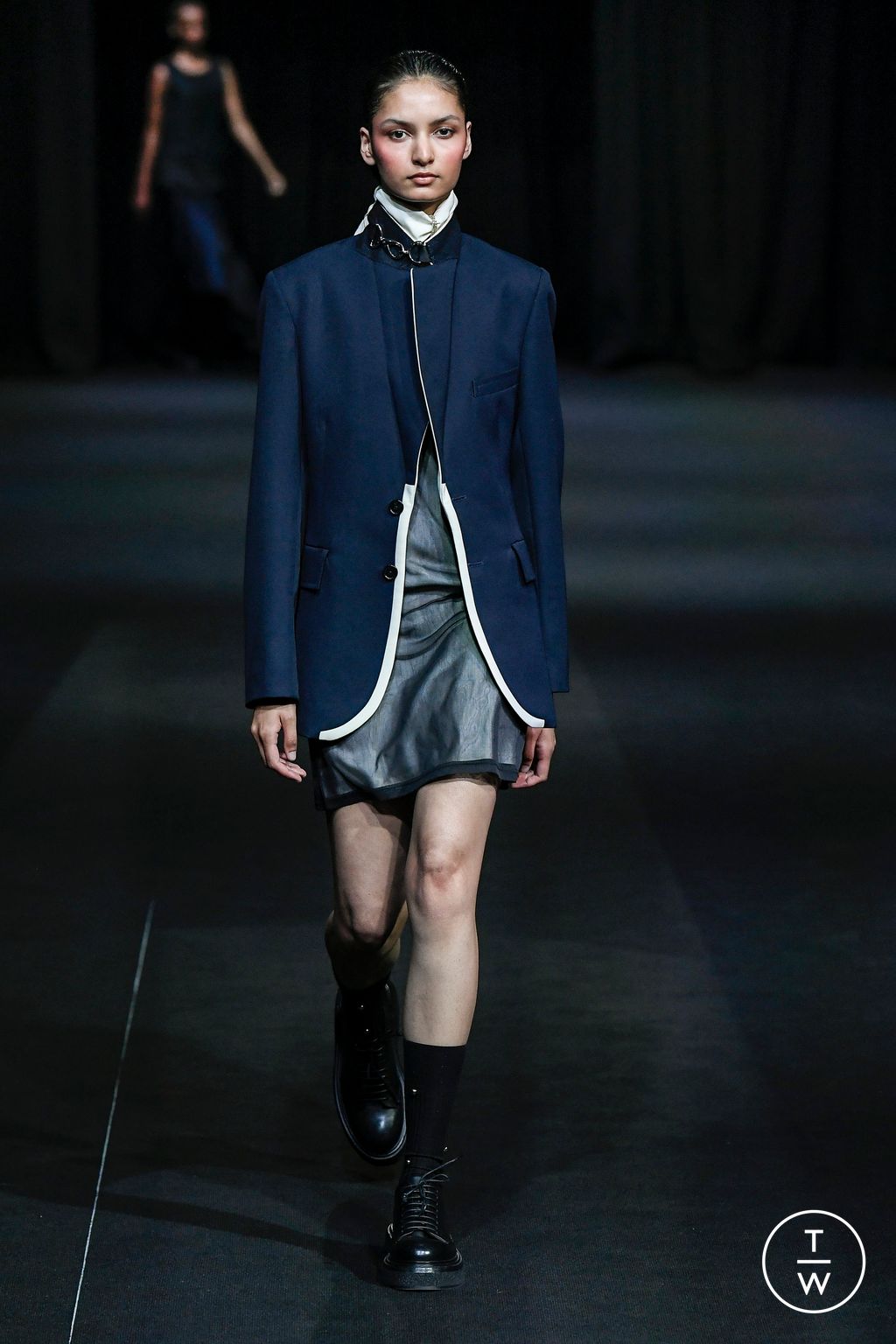 Fashion Week London Spring/Summer 2023 look 10 de la collection Daniel W Fletcher womenswear