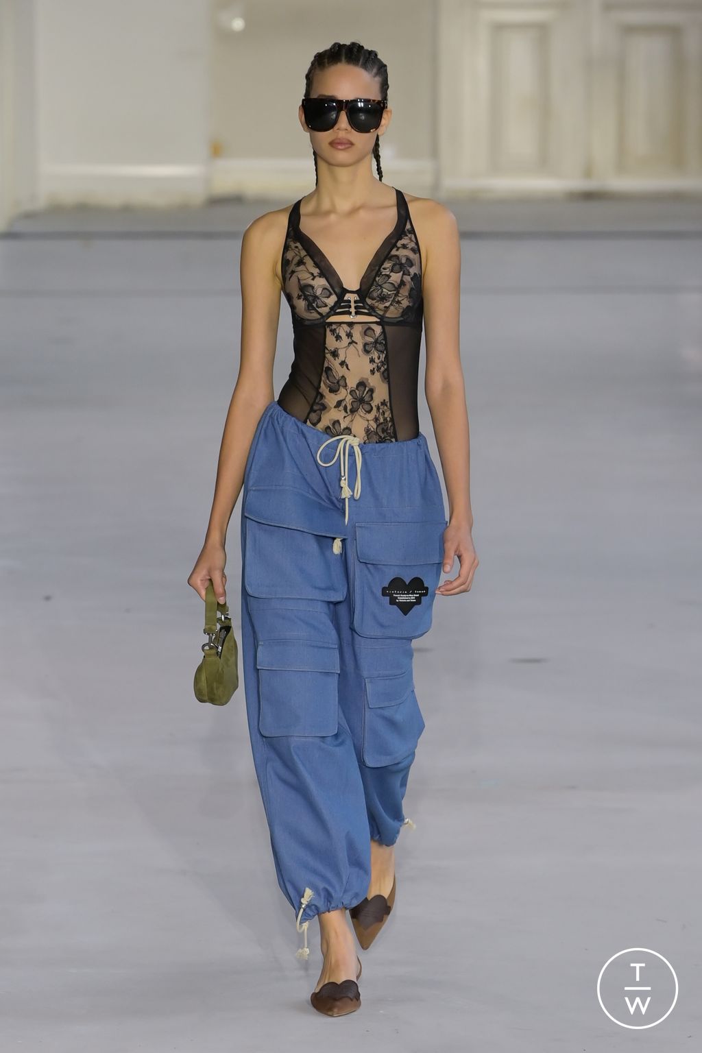 Fashion Week Paris Spring/Summer 2023 look 13 from the Victoria/tomas collection womenswear
