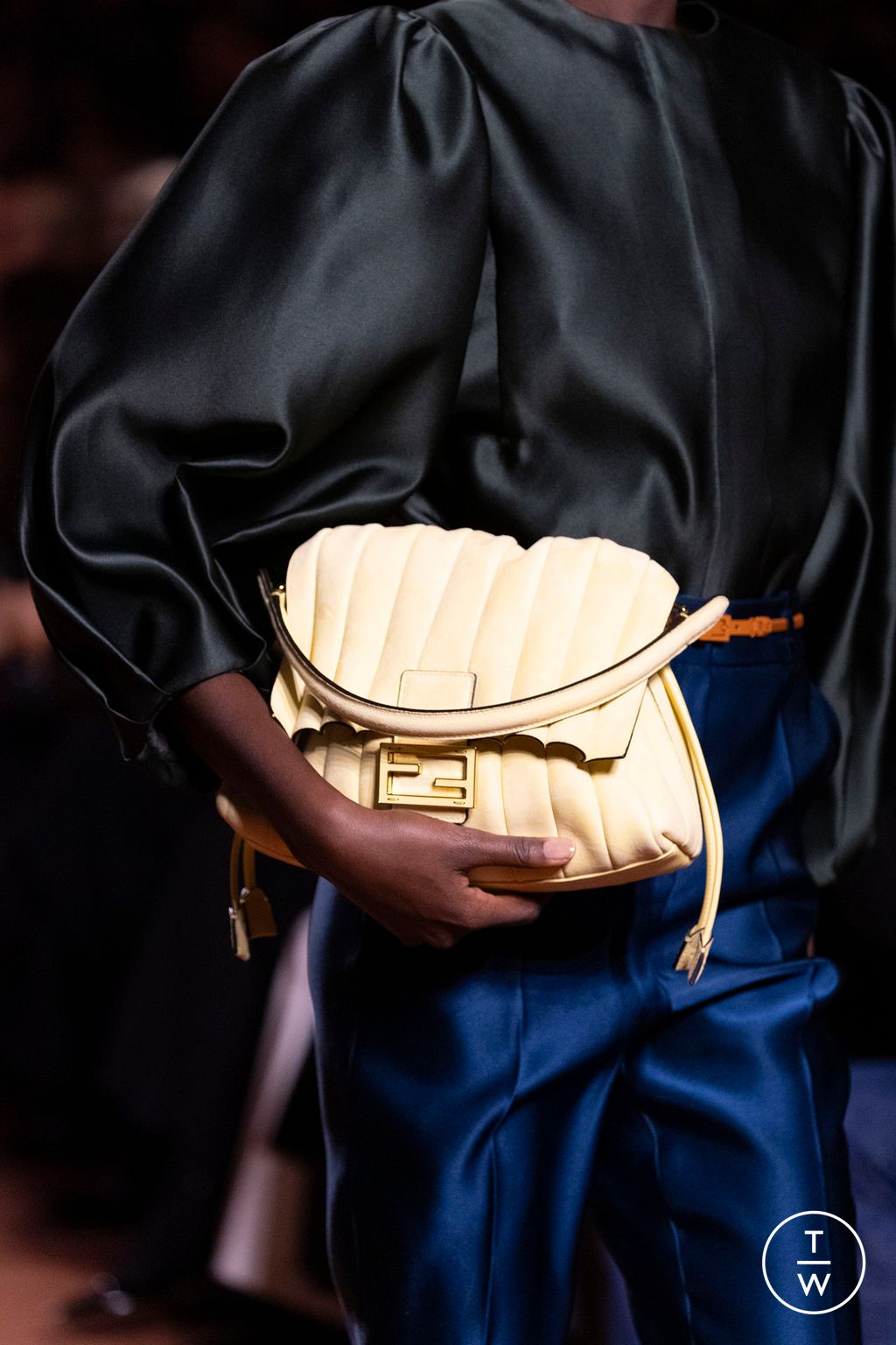 Fashion Week Milan Fall/Winter 2025 look 145 from the Fendi collection womenswear accessories