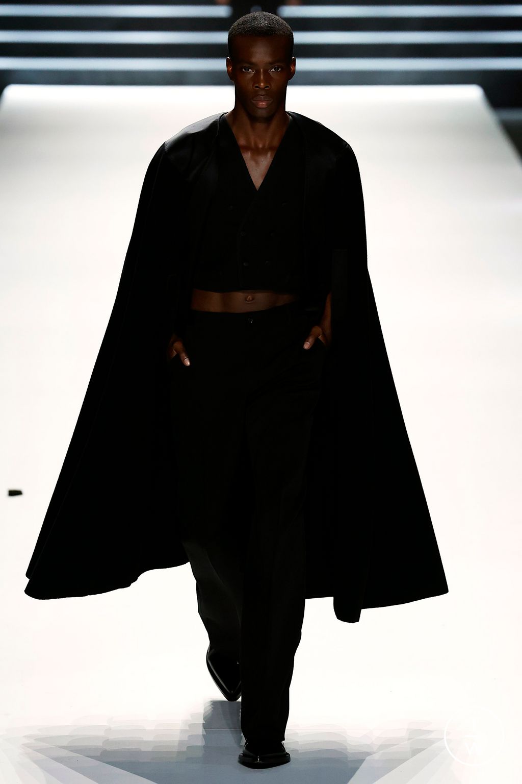 Fashion Week Milan Fall/Winter 2023 look 73 from the Dolce & Gabbana collection 男装