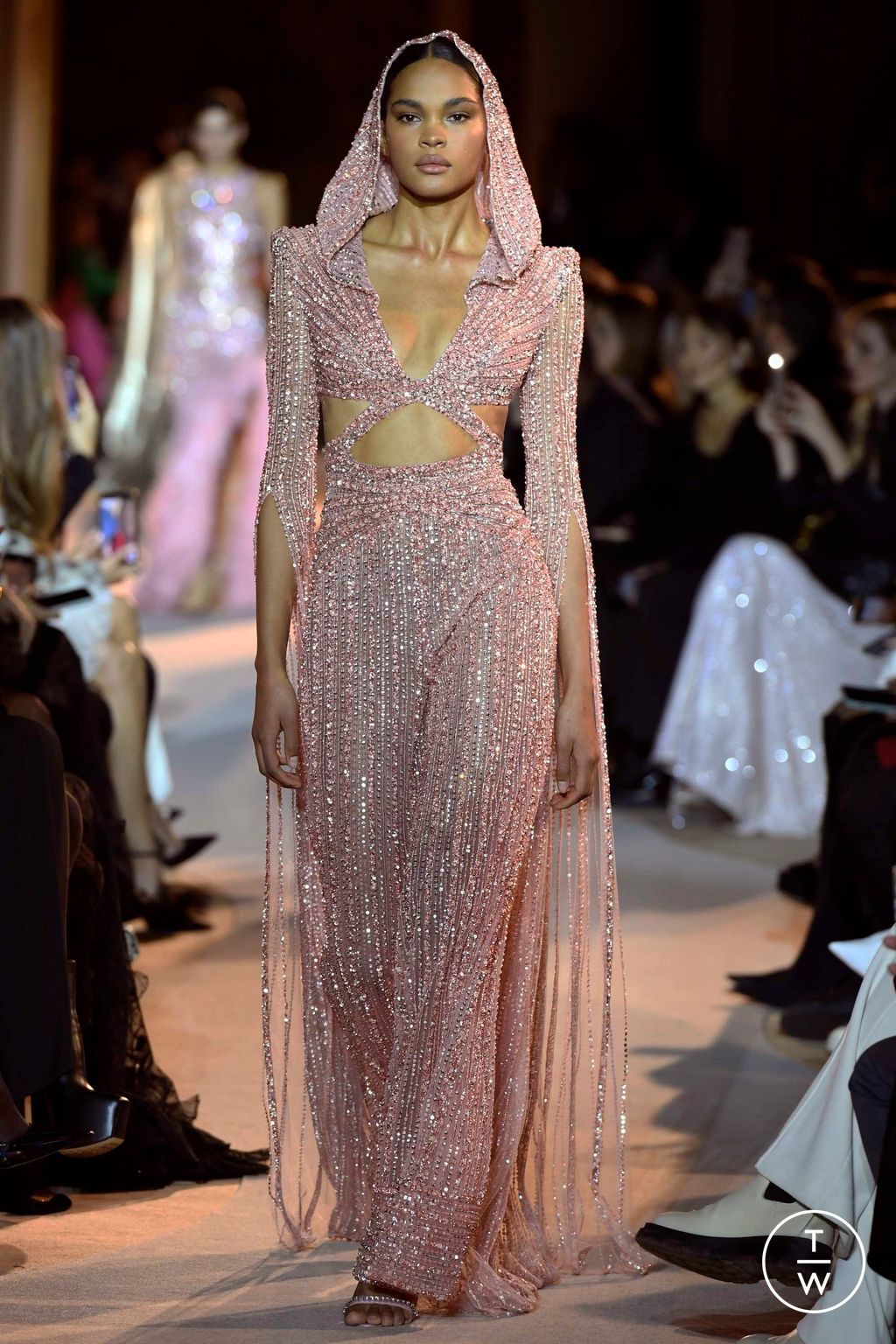 Fashion Week Paris Spring/Summer 2023 look 29 from the Zuhair Murad collection couture