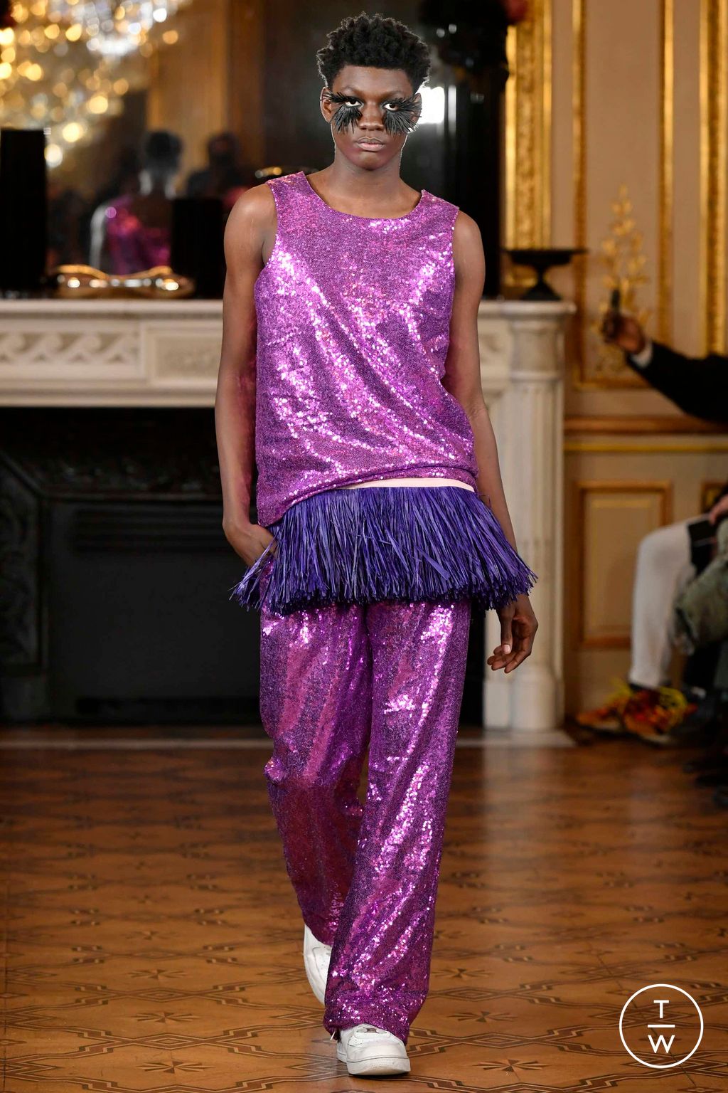 Fashion Week Paris Spring/Summer 2023 look 16 from the Imane Ayissi collection couture