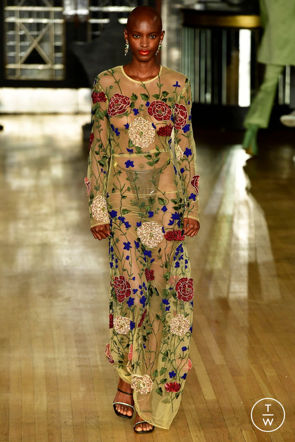 Fashion Week London Spring/Summer 2023 look 129 from the Helen Anthony collection womenswear