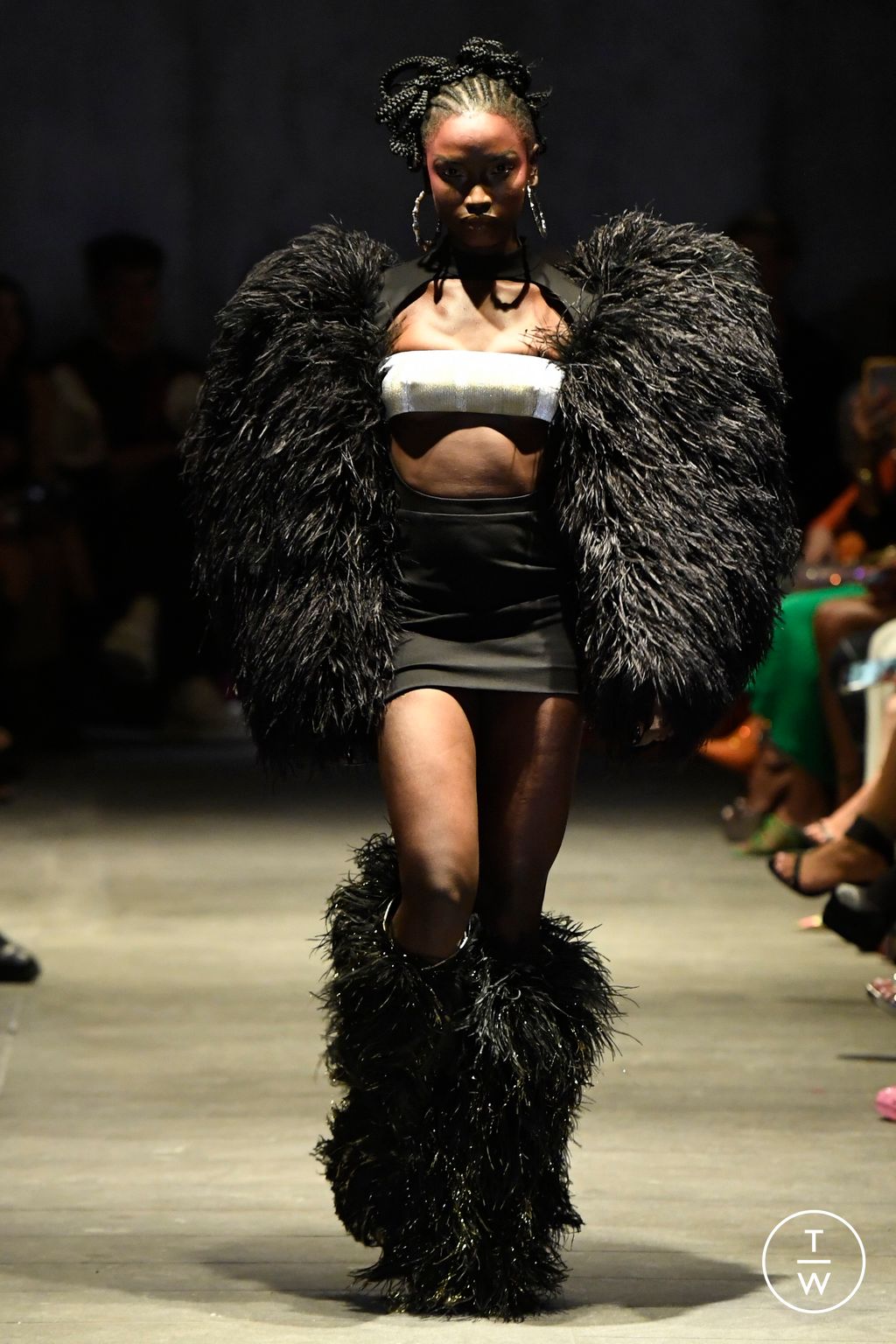 Fashion Week New York Spring/Summer 2023 look 33 from the Christian Cowan collection womenswear