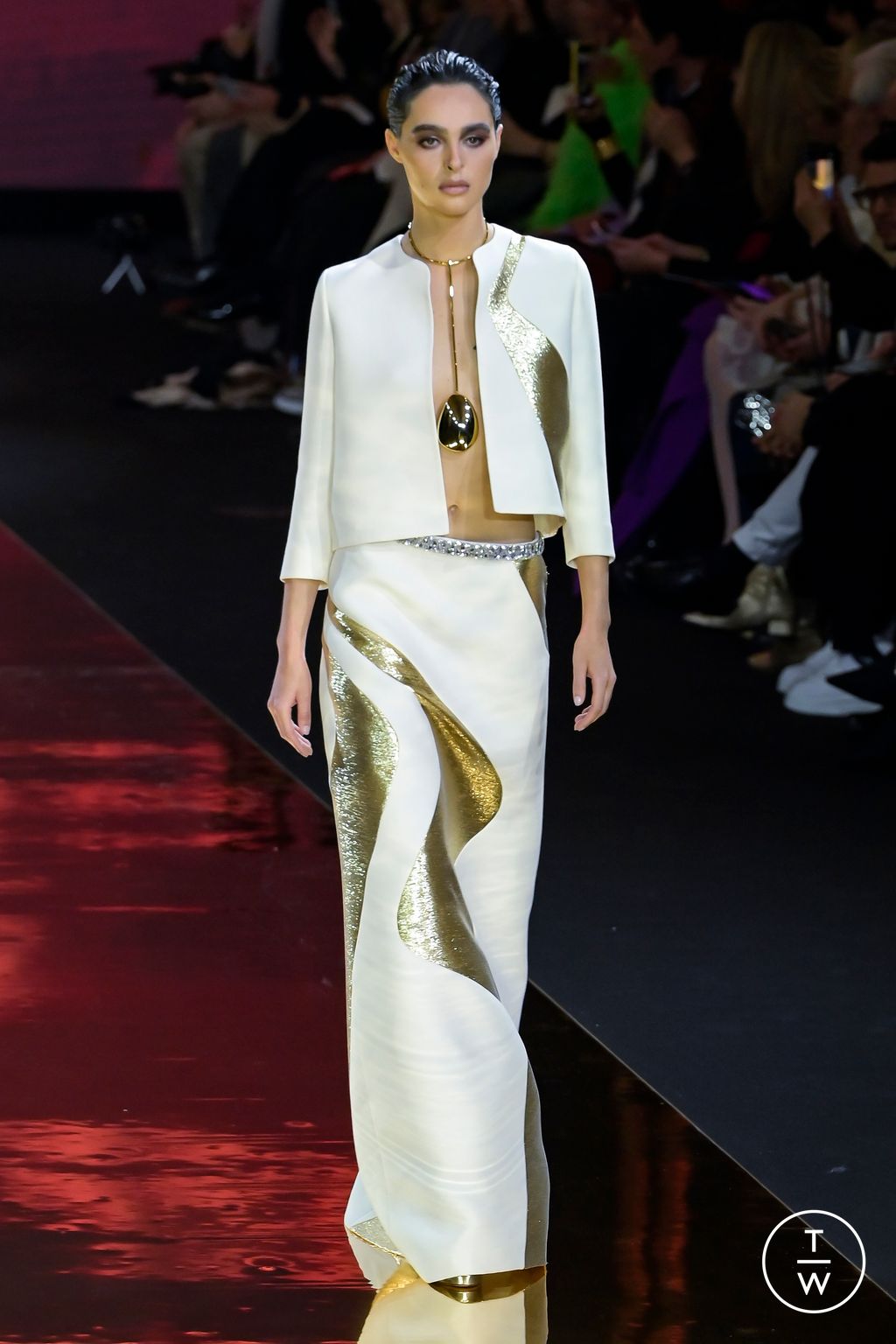 Fashion Week Paris Spring/Summer 2023 look 24 from the Stéphane Rolland collection couture