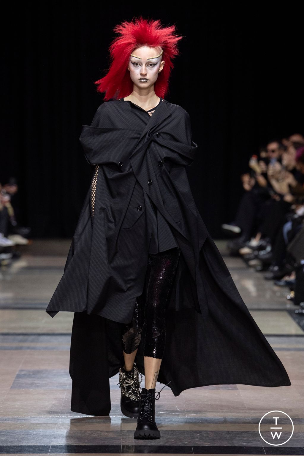 Fashion Week Paris Spring/Summer 2023 look 20 de la collection Junya Watanabe womenswear