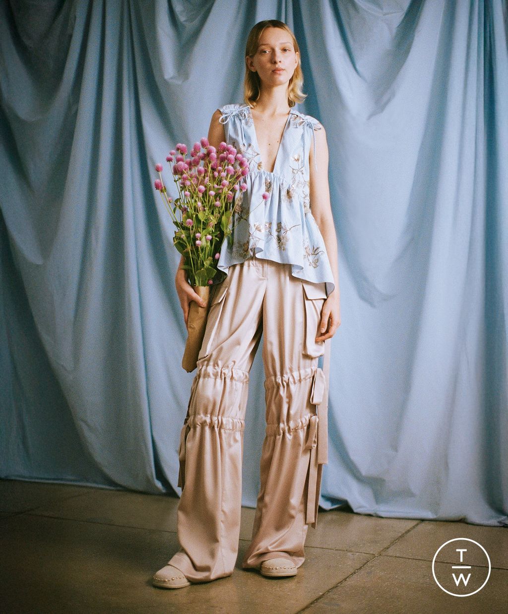 Fashion Week New York Pre-Fall 2026 look 5 from the AKNVAS collection womenswear