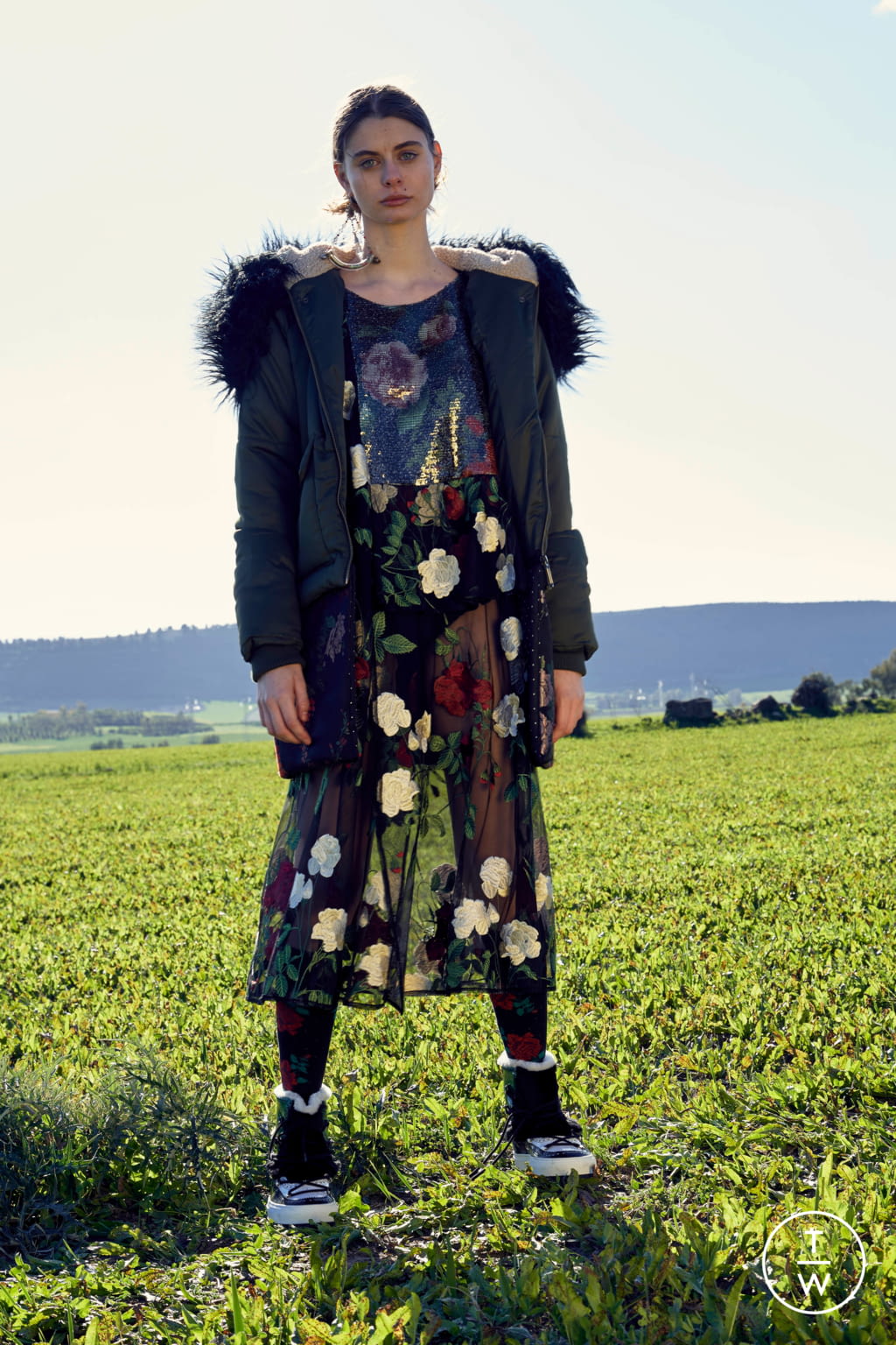 Fashion Week Milan Fall/Winter 2021 look 5 de la collection Antonio Marras womenswear