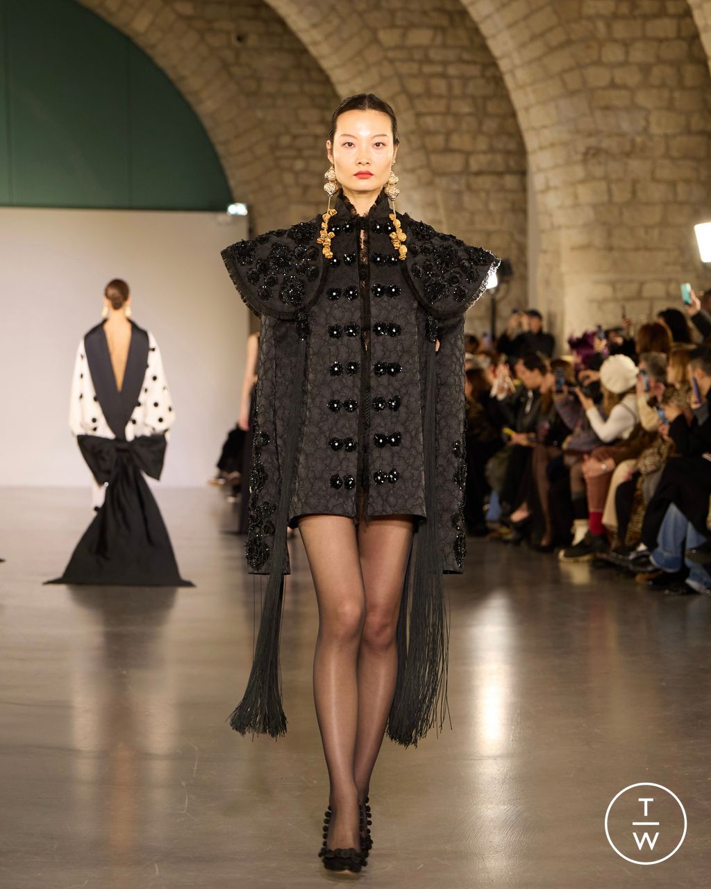 Fashion Week Paris Spring/Summer 2026 look 5 from the Juana Martin collection couture