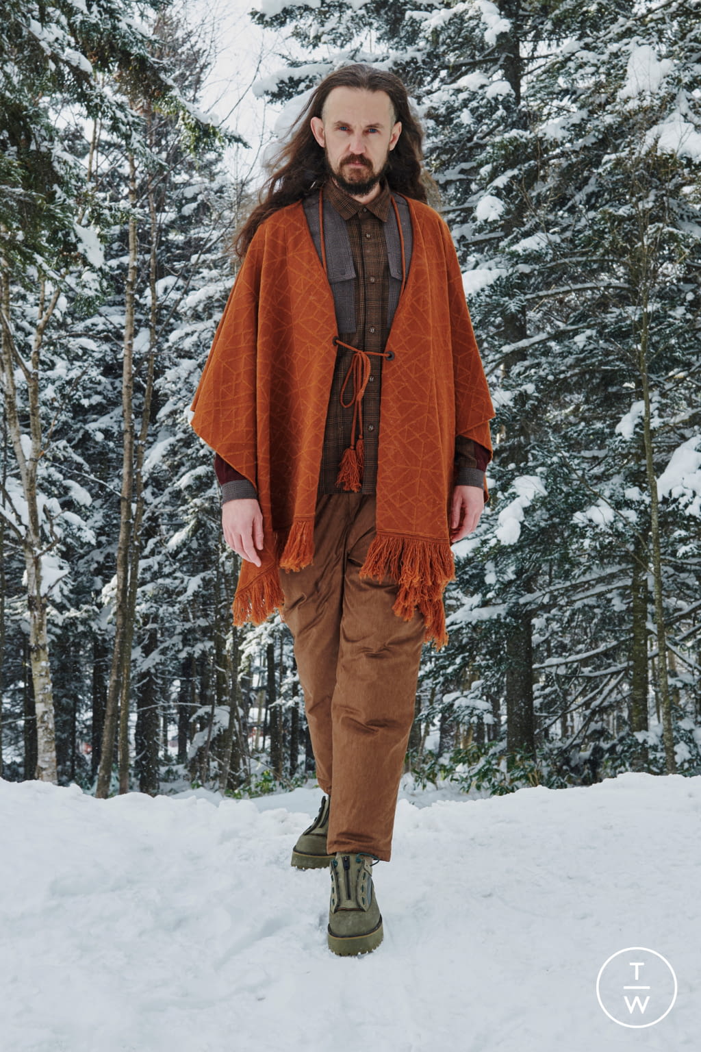 Fashion Week Paris Fall/Winter 2021 look 5 from the White Mountaineering collection menswear