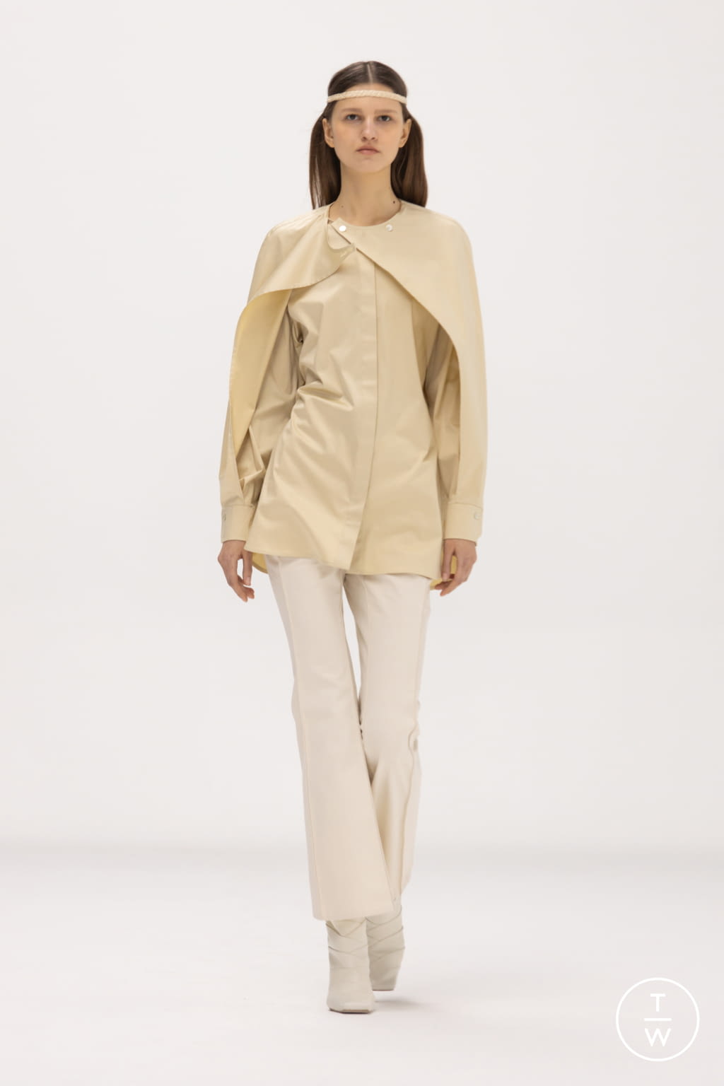 Fashion Week New York Fall/Winter 2021 look 5 de la collection Bevza womenswear