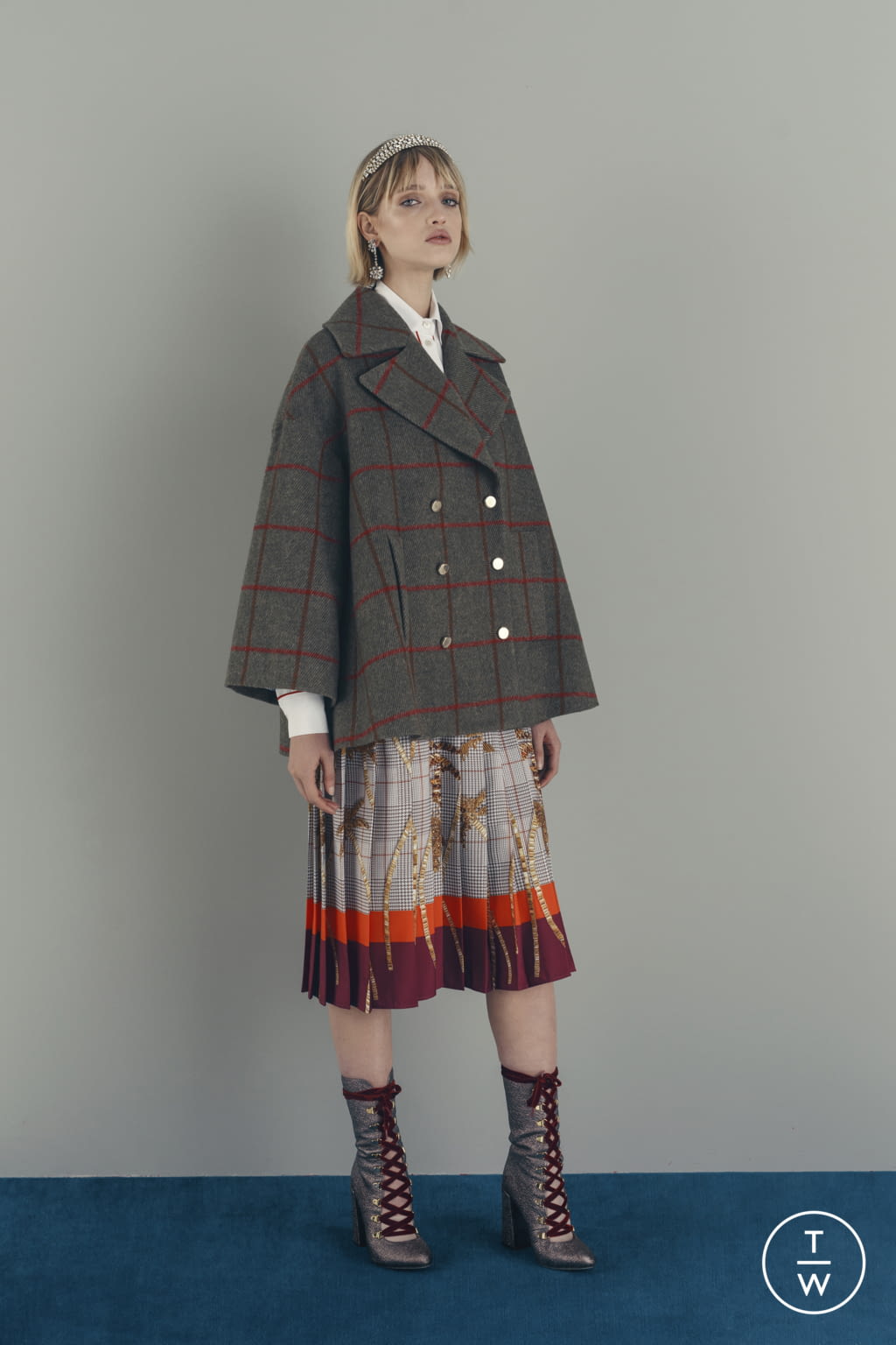 Fashion Week Milan Pre-Fall 2019 look 5 from the Stella Jean collection 女装