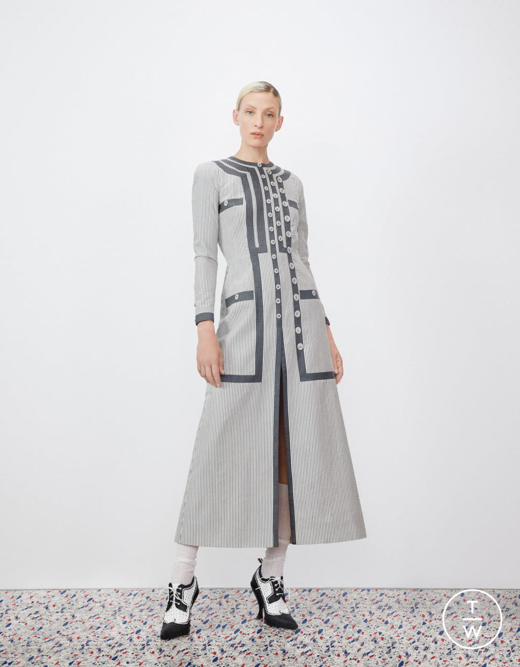 Fashion Week Paris Resort 2020 look 5 de la collection Thom Browne womenswear