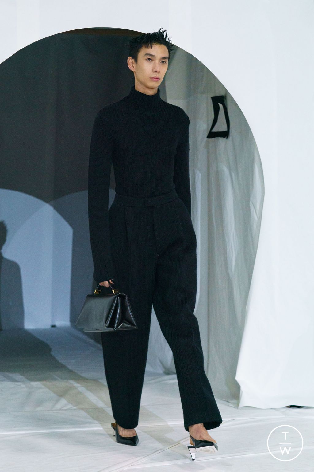 Fashion Week Milan Fall/Winter 2023 look 50 from the Marni collection 女装