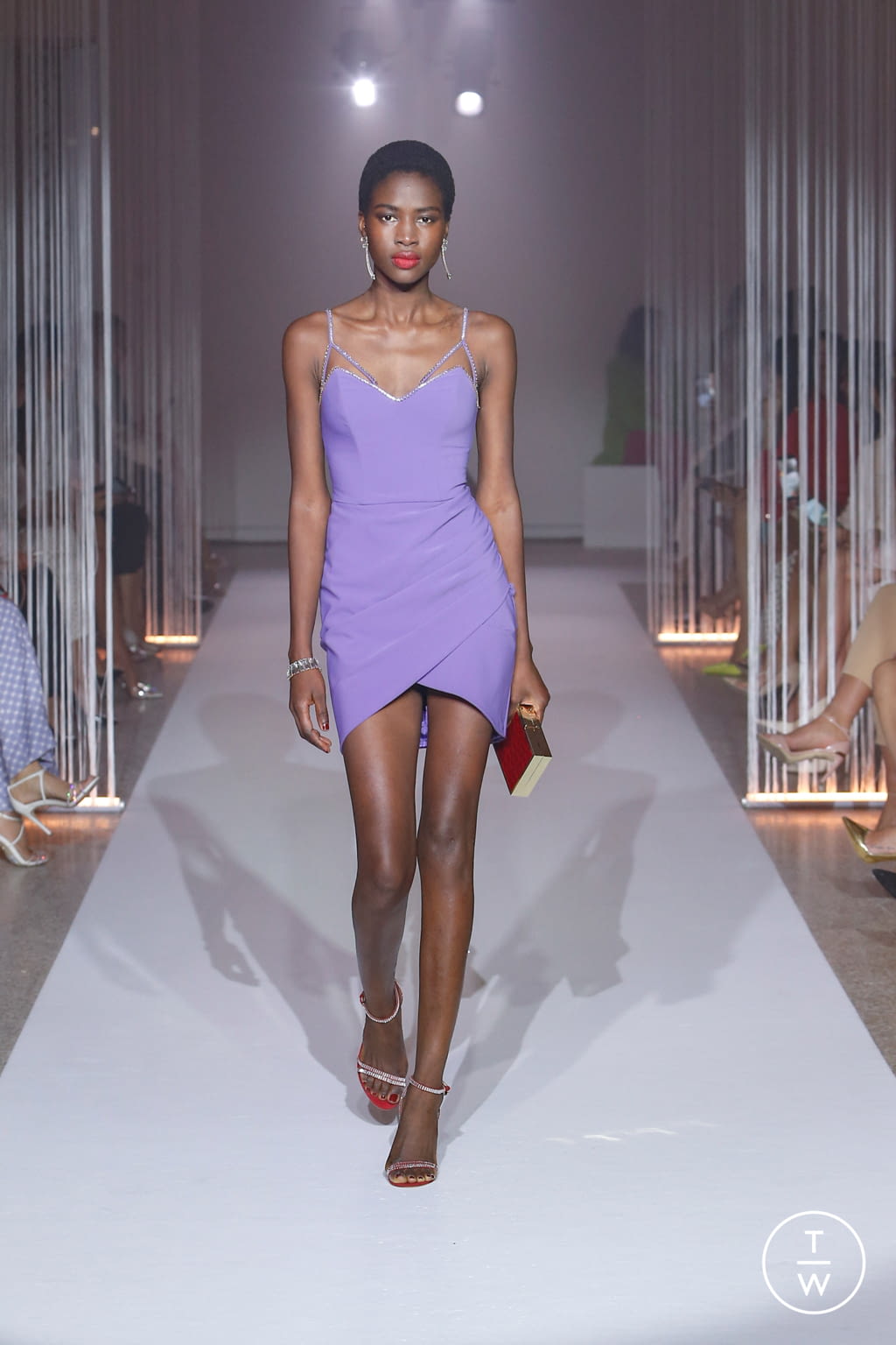 Fashion Week Milan Fall/Winter 2022 look 50 from the Elisabetta Franchi collection womenswear