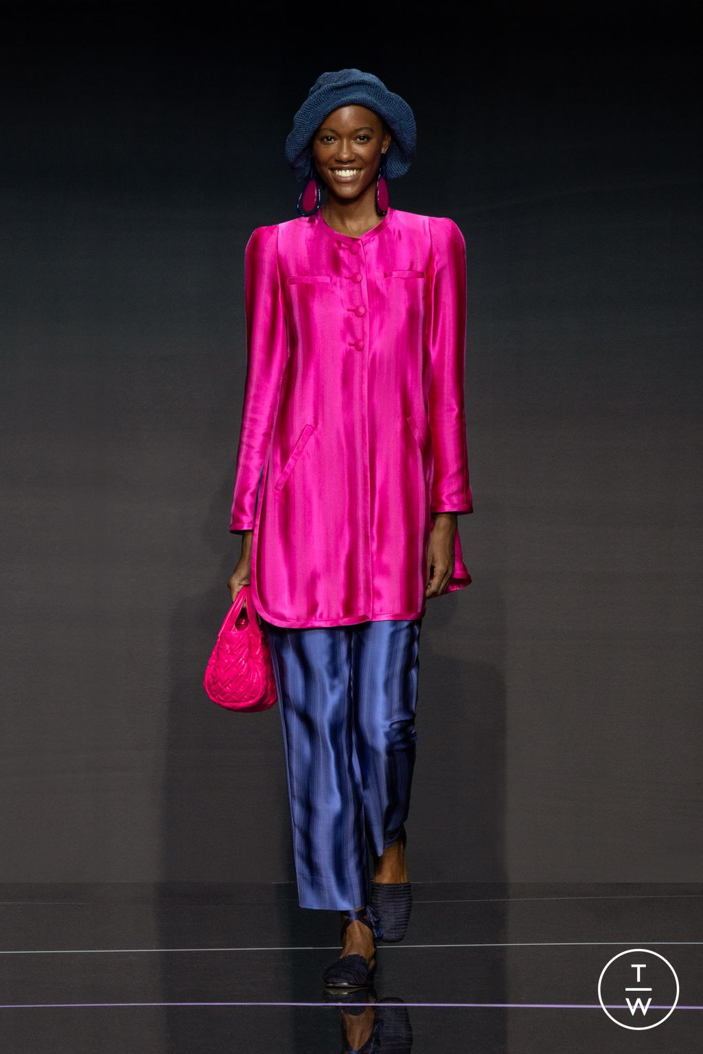 Fashion Week Milan Spring/Summer 2024 look 50 de la collection Emporio Armani womenswear