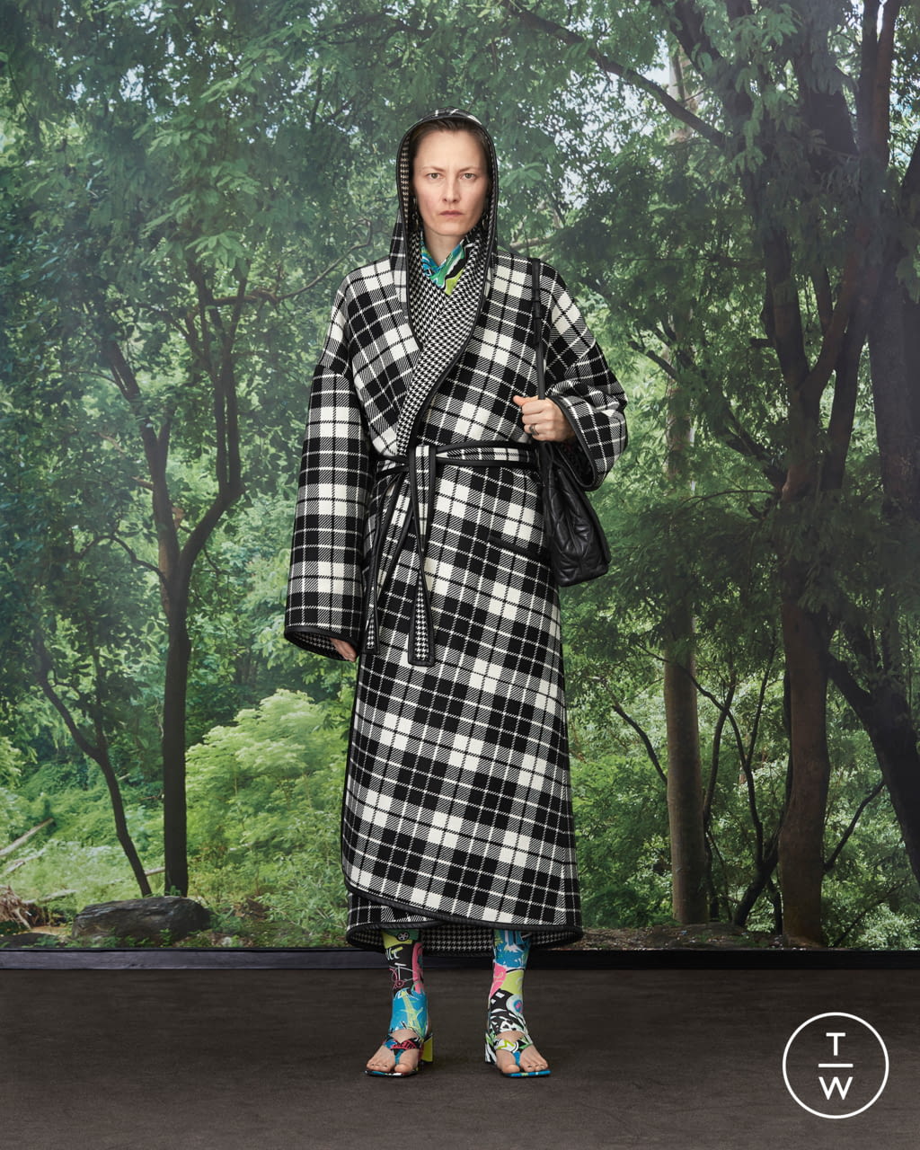 Fashion Week Paris Resort 2020 look 51 from the Balenciaga collection 女装