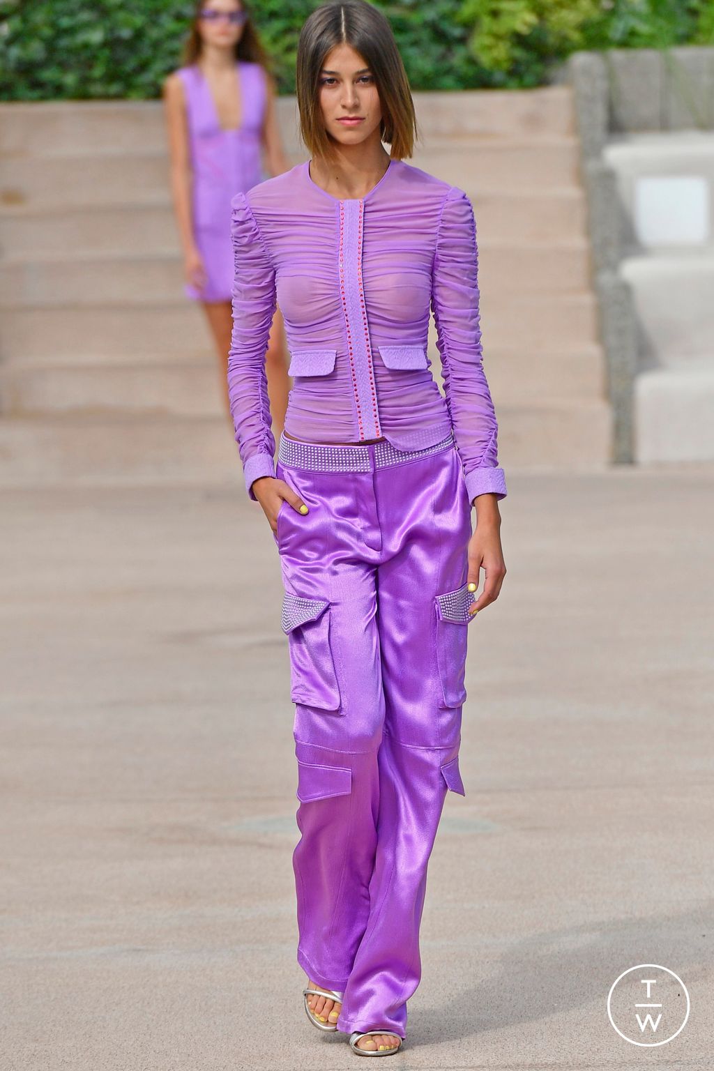 Fashion Week Milan Spring/Summer 2023 look 9 from the Genny collection womenswear