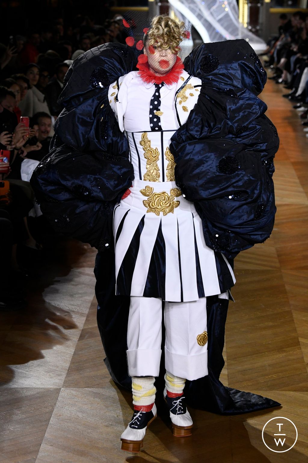 Fashion Week Paris Spring/Summer 2023 look 58 from the Thom Browne collection womenswear