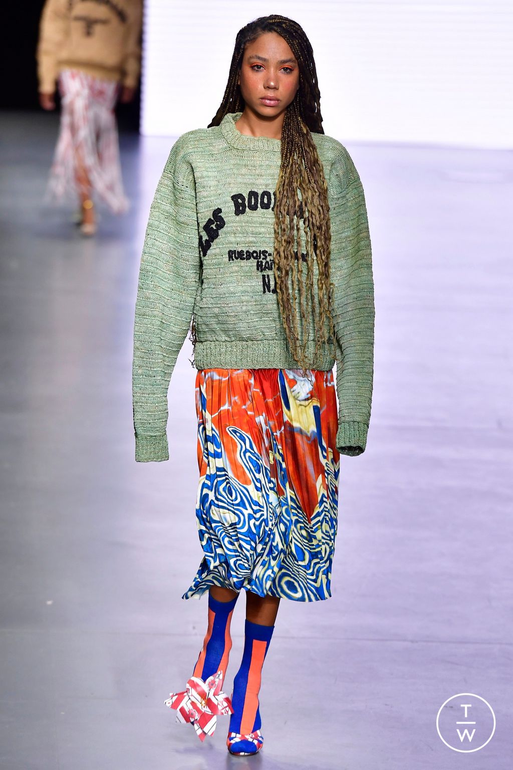 Fashion Week Milan Spring/Summer 2023 look 5 de la collection Stella Jean womenswear