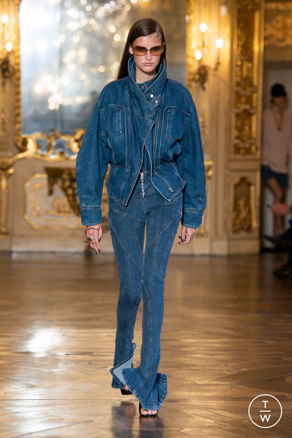 Fashion Week Milan Spring/Summer 2023 look 14 from the Trussardi collection womenswear