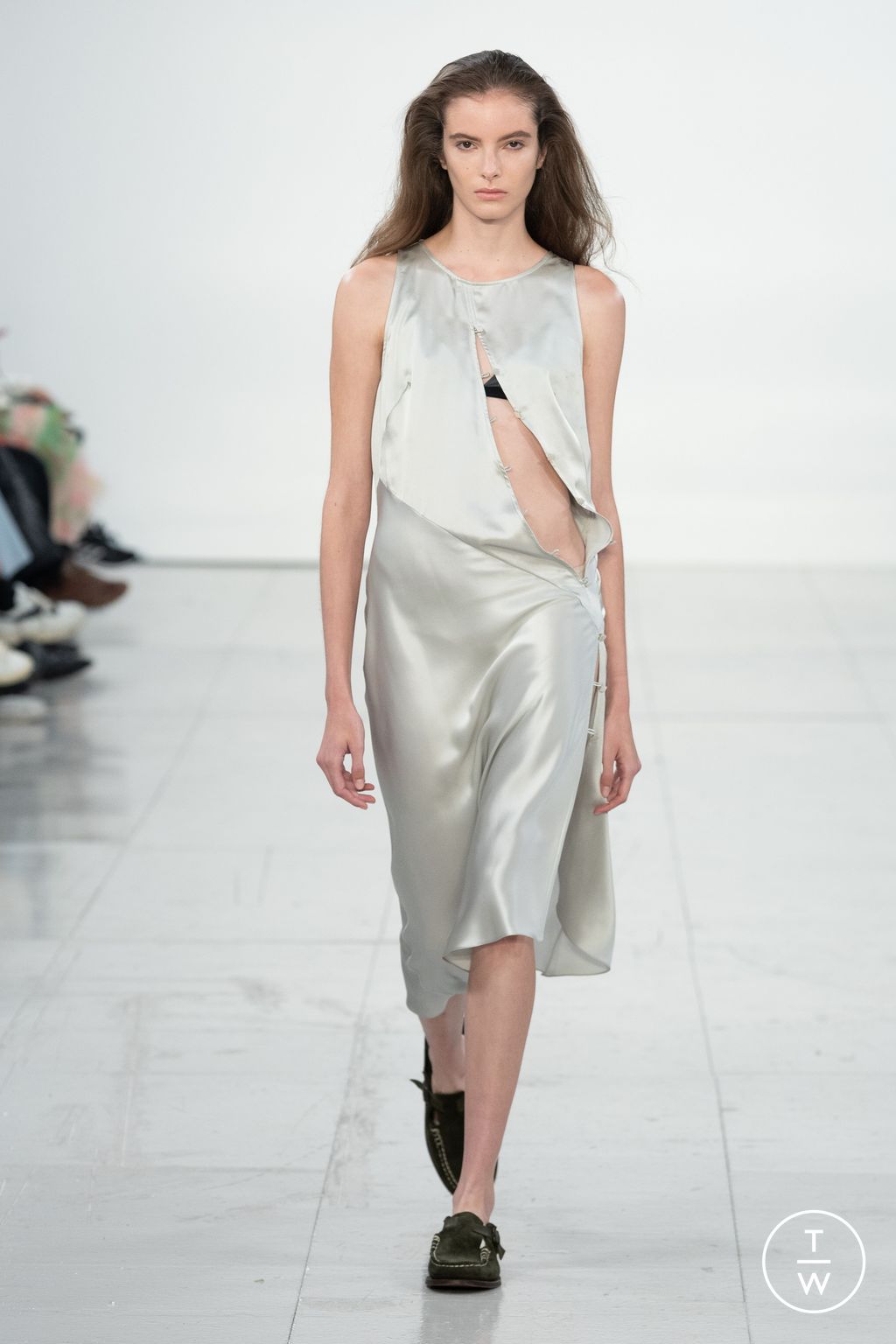 Fashion Week London Spring/Summer 2023 look 20 from the Eftychia collection 女装