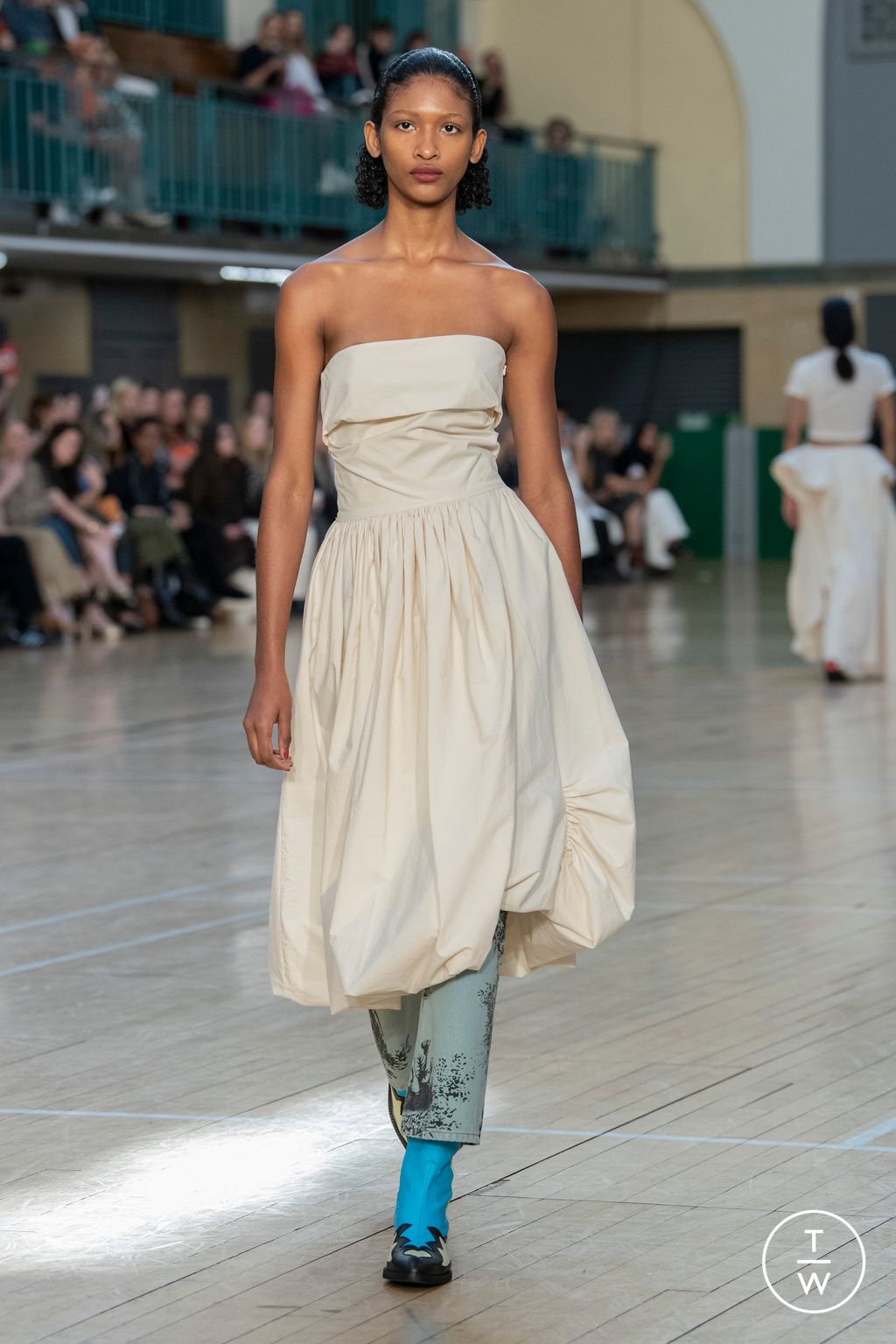 Fashion Week London Spring/Summer 2023 look 2 from the Molly Goddard collection womenswear