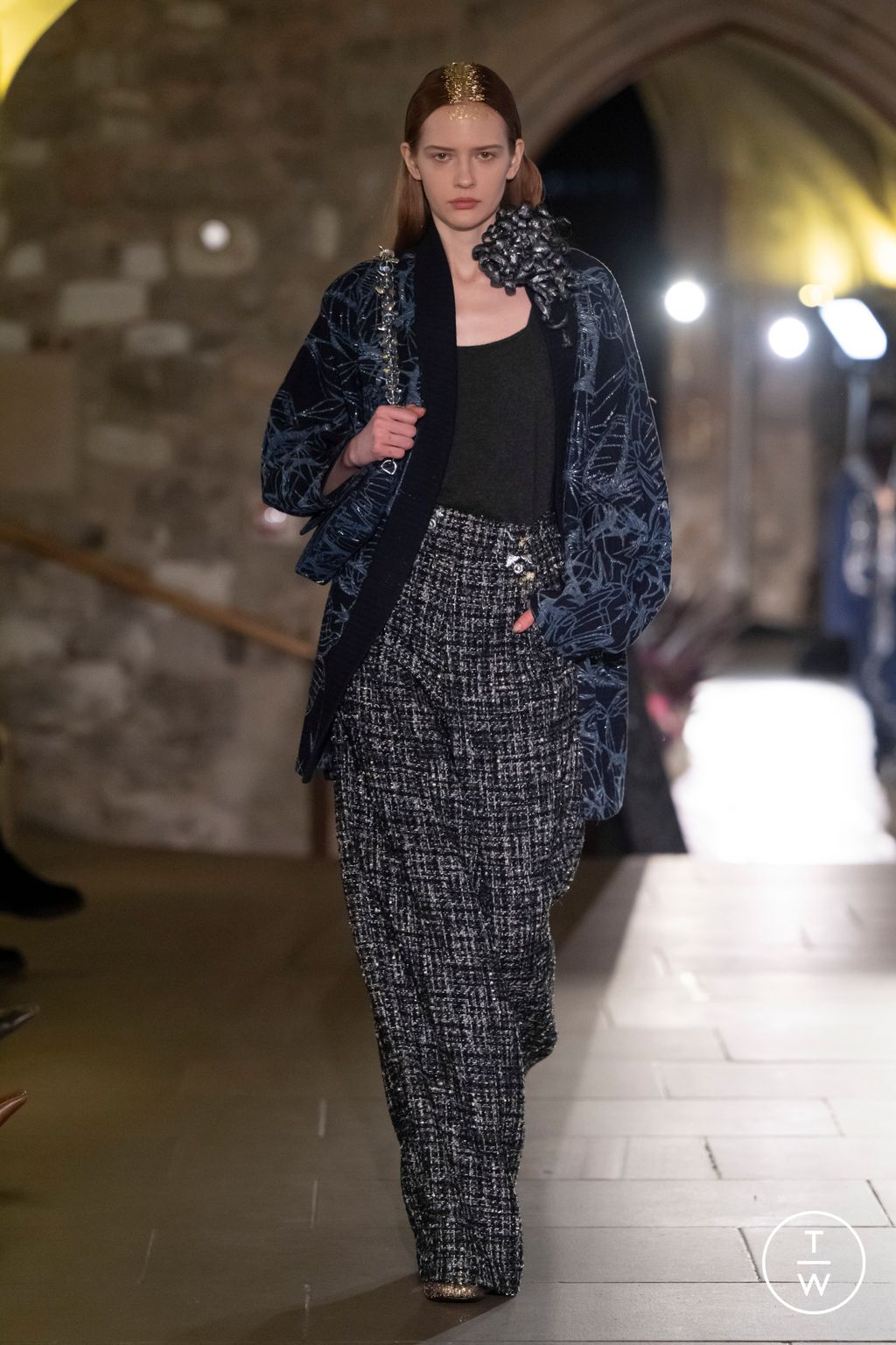 Fashion Week London Fall/Winter 2024 look 52 from the MITHRIDATE collection 女装
