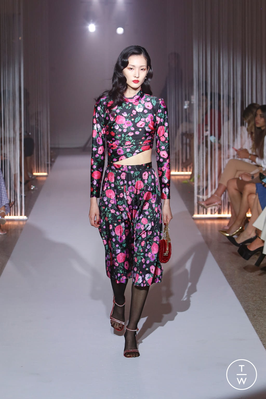 Fashion Week Milan Fall/Winter 2022 look 51 from the Elisabetta Franchi collection womenswear