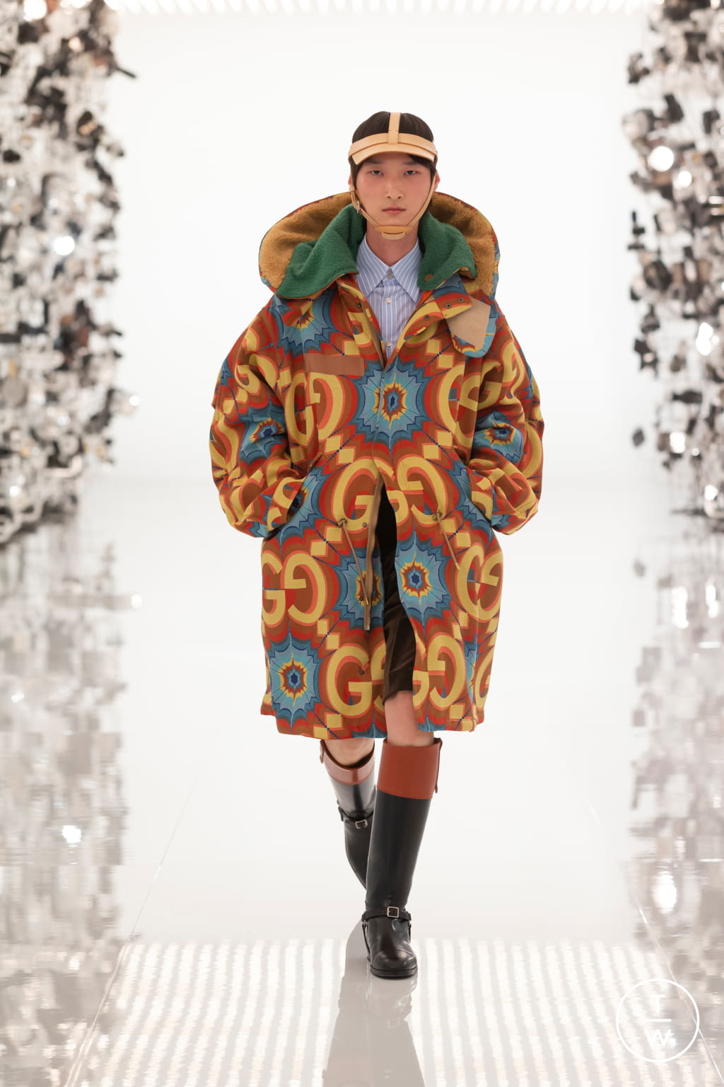 Fashion Week Milan Fall/Winter 2021 look 51 from the Gucci collection 女装