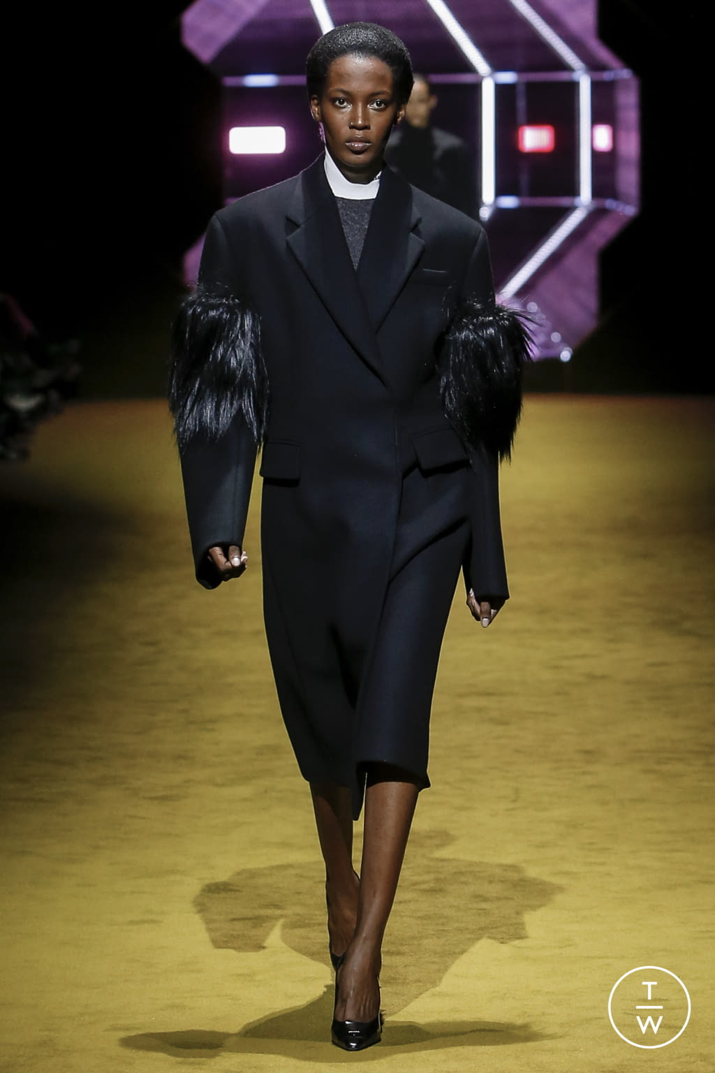 Fashion Week Milan Fall/Winter 2022 look 51 from the Prada collection womenswear