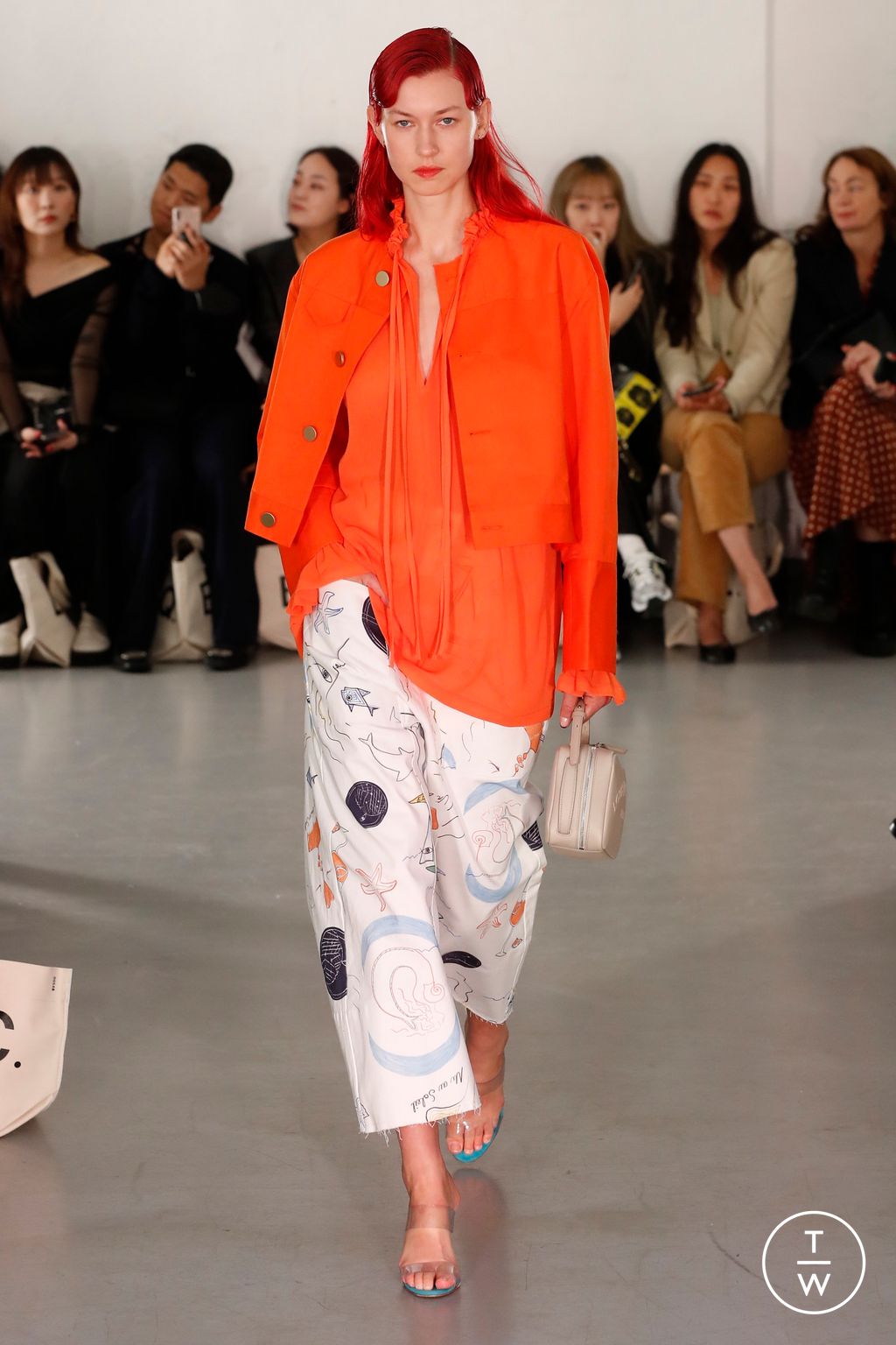 Fashion Week London Spring/Summer 2023 look 22 from the Eudon Choi collection 女装