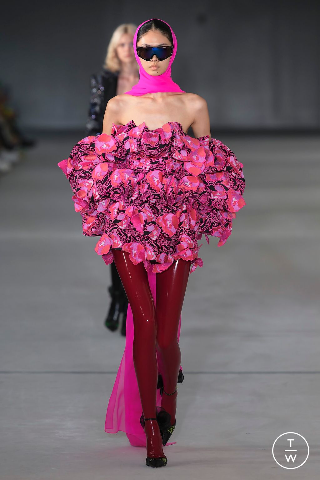 Fashion Week New York Spring/Summer 2023 look 21 de la collection Prabal Gurung womenswear