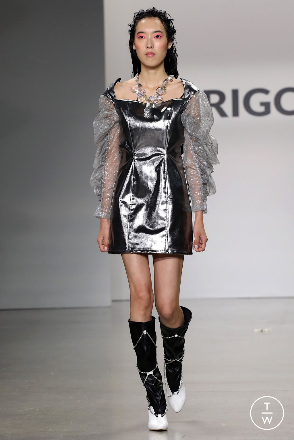 Fashion Week New York Spring/Summer 2023 look 42 from the Erigo collection womenswear