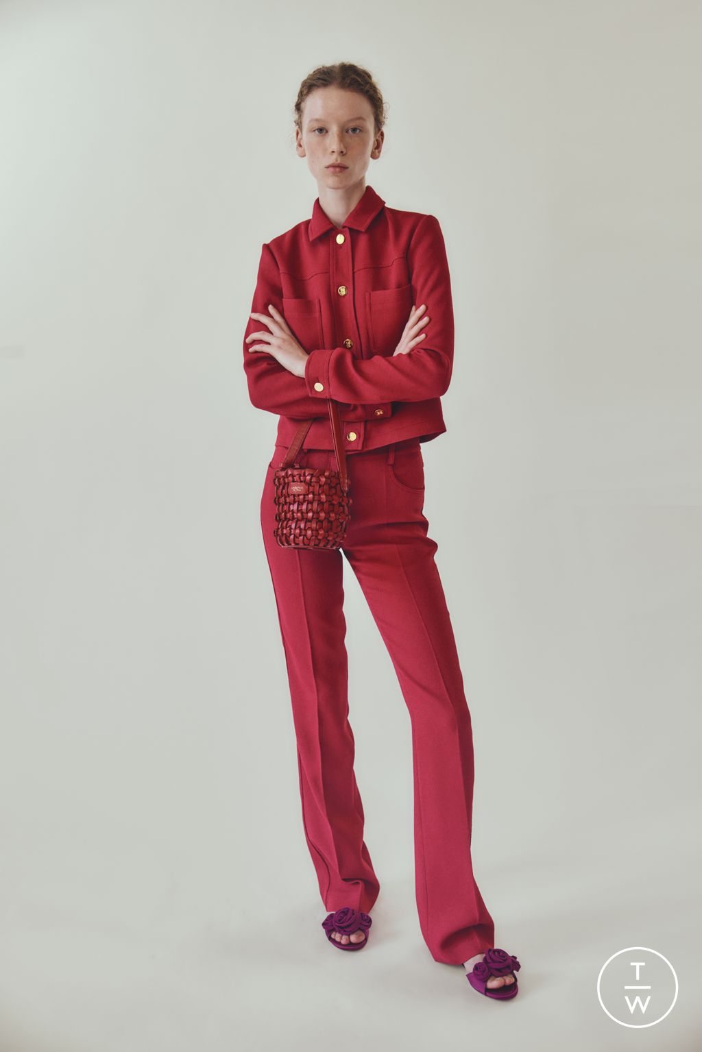 Fashion Week Paris Resort 2026 look 51 de la collection Giambattista Valli womenswear